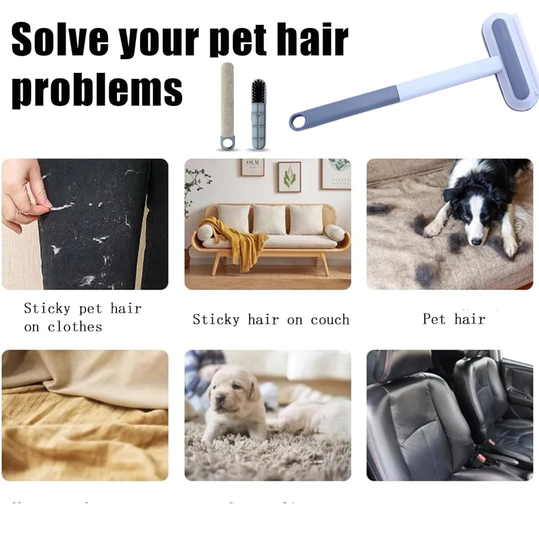 Pet Hair Remover Brush for Sofas, Furniture & Bedding